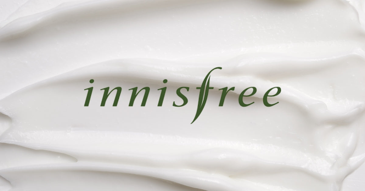 Innisfree Moisturizer Creme auf weißem Hintergrund – natürliche koreanische Feuchtigkeitspflege