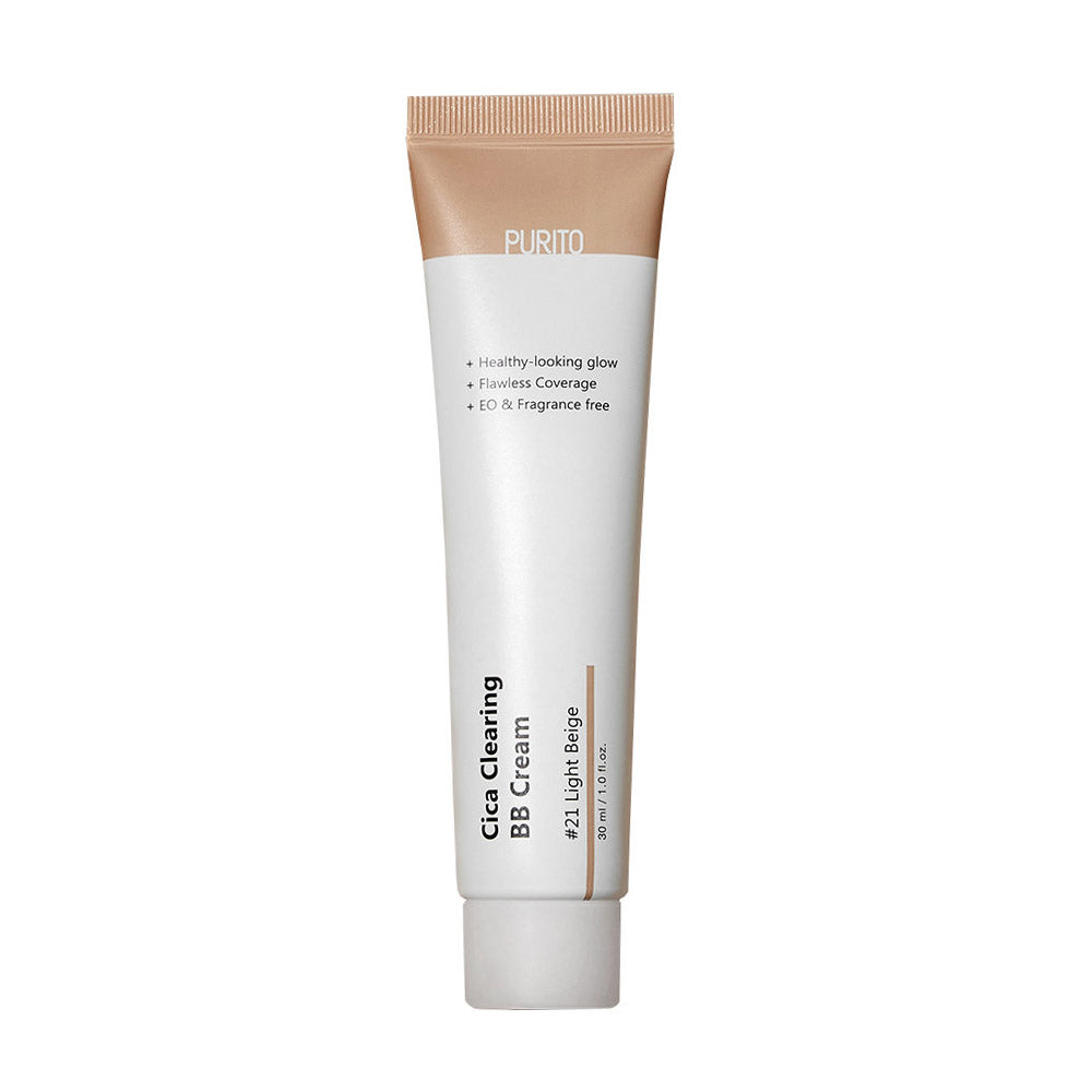 K-Beauty Purito Cica Clearing BB Cream 21 Light Beige EAN 8809563103690 Korean Skincare Koreanische Kosmetik