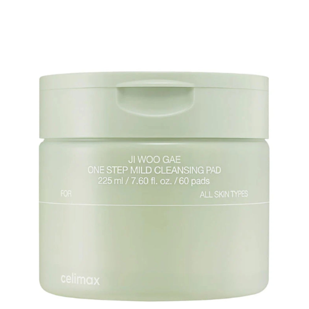 K Beauty Celimax Ji Woo Gae One Step Mild Cleansing Pad 60 Pads mit EAN 8809463993889
Korean Skincare Koreanische Kosmetik