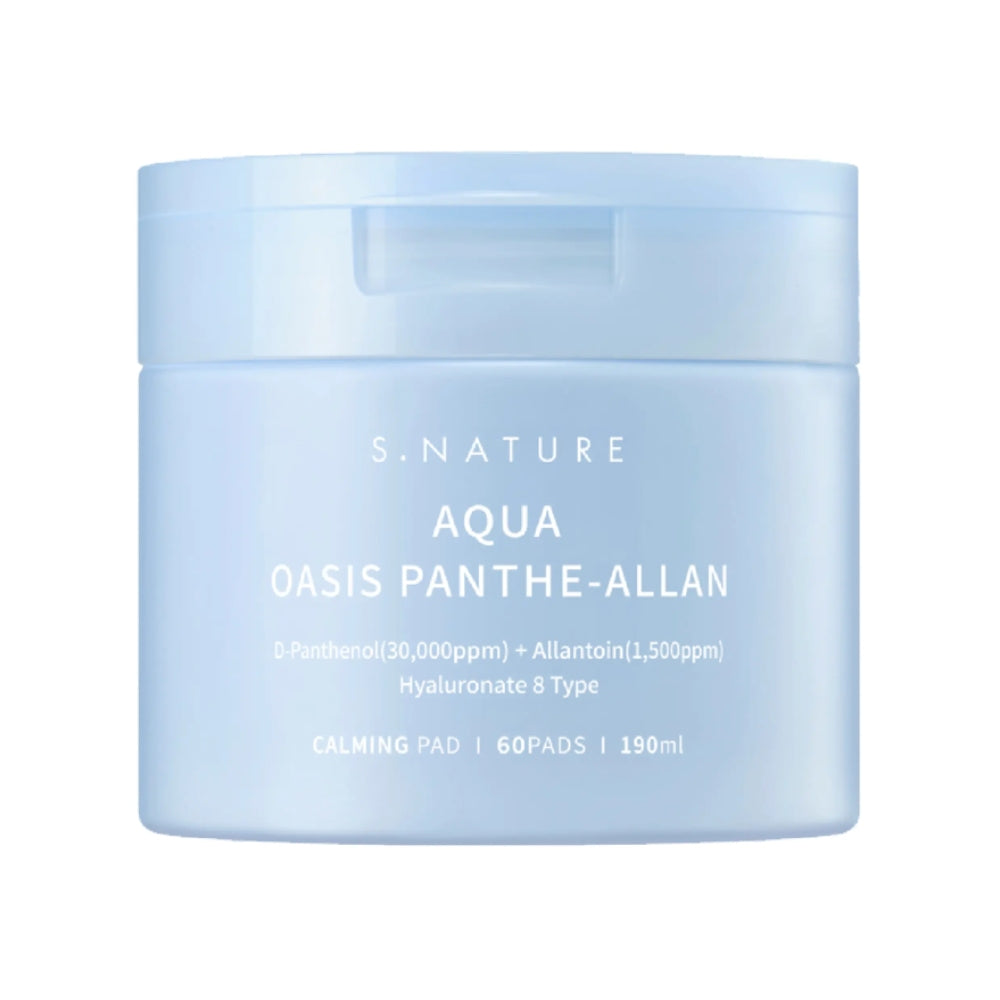 K Beauty S Nature Aqua Oasis Panthe-Allan Calming Pad 60 pcs mit EAN 8809506311168 Korean Skincare Koreanische Kosmetik