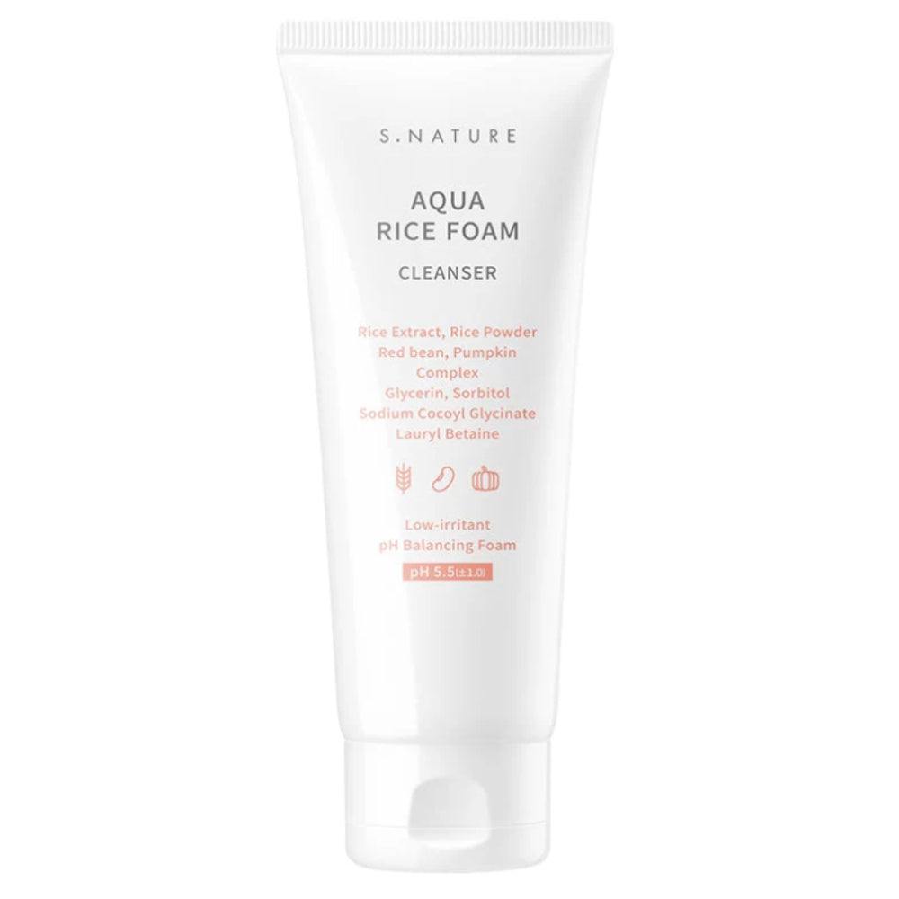 K Beauty S Nature Aqua Rice Foam Cleanser 160 ml mit EAN 8809506310680 Korean Skincare Koreanische Kosmetik