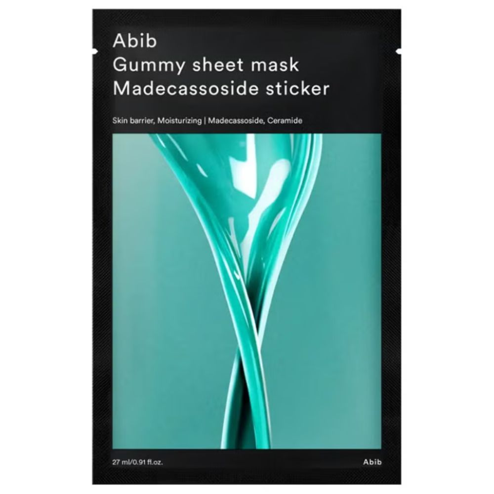 K beauty Abib Gummy Sheet Mask Madecassoside Sticker 27 ml Korean Skincare Koreanische Kosmetik
