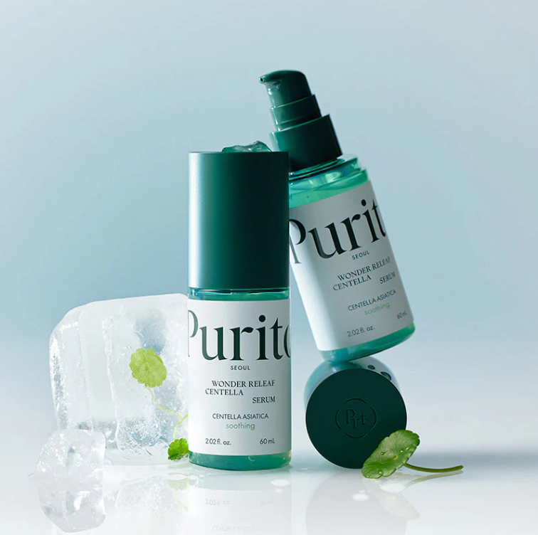 Korean Skincare Purito Wonder Releaf Centella Serum 60 ml Koreanische Kosmetik K beauty