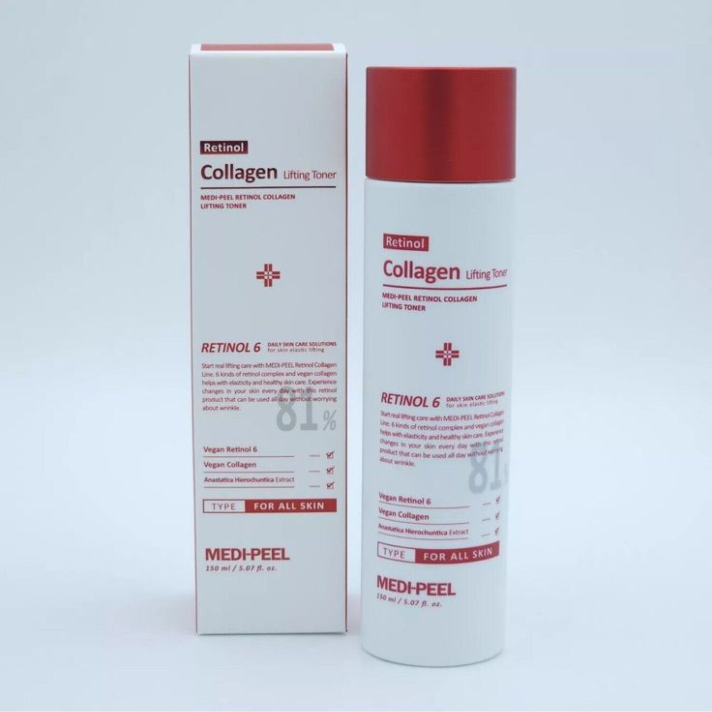 Korean Kosmetik MEDI-PEEL Retinol Collagen Lifting Toner 150 ml mit EAN 8809409345963 K-Beauty