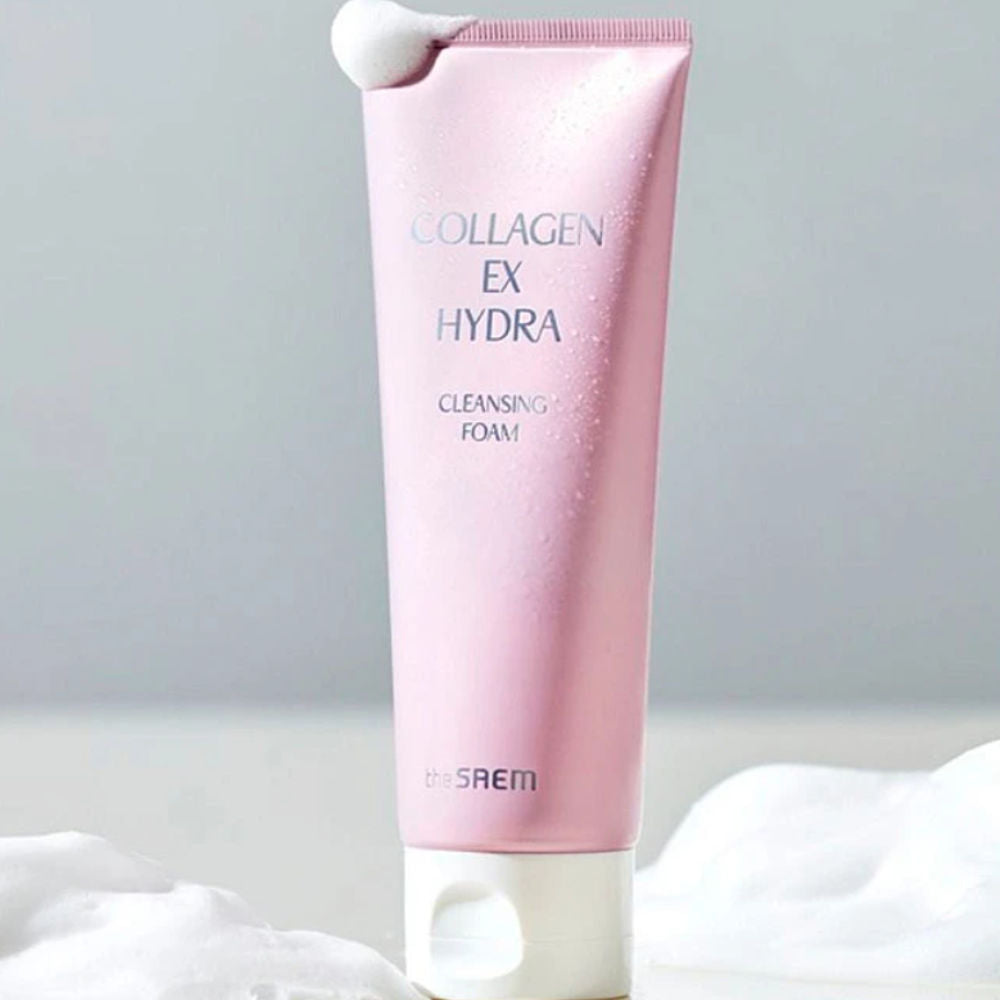 K Beauty the SAEM Collagen EX Hydra Cleansing Foam 100 ml mit EAN 8806164183021 Koreanische Kosmetik
