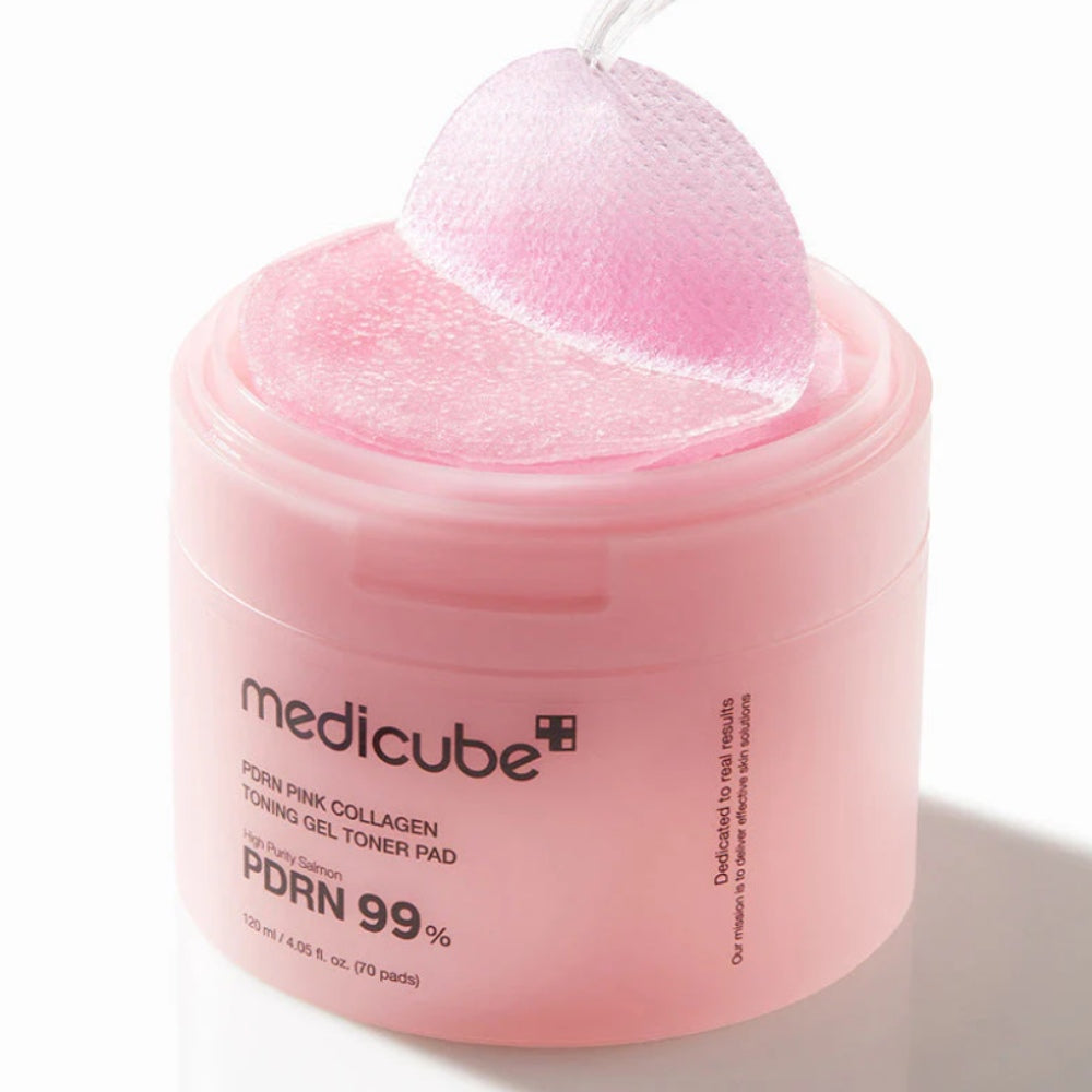 Korean Skincare Medicube PDRN Pink Collagen Toning Gel Toner Pad 70 Pads mit EAN 8800289461286 Koreanische Kosmetik K-Beauty