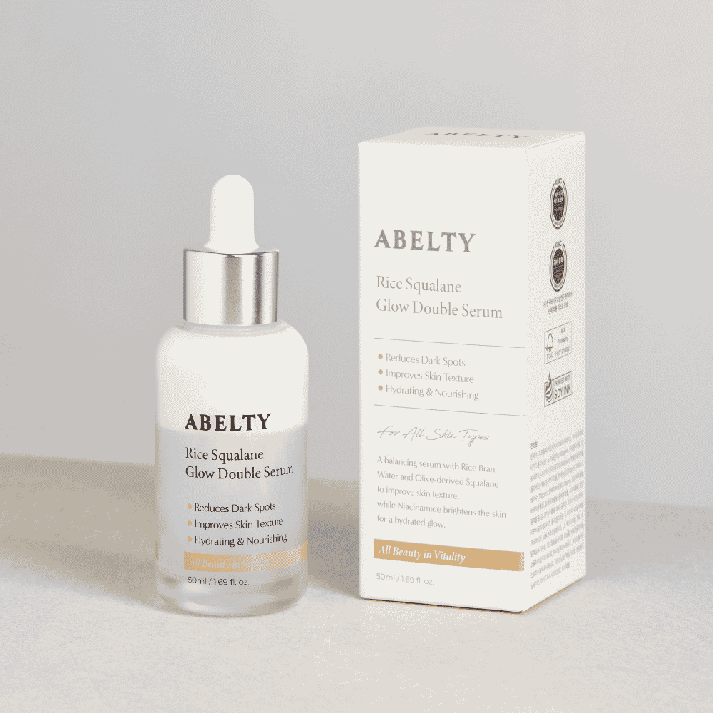 ABELTY | Rice Squalane Glow Double Serum - 50 ml