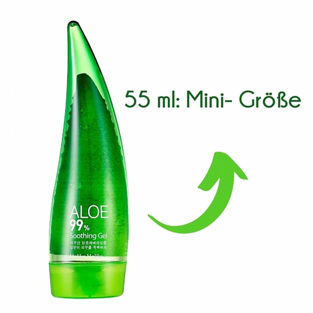 K-Beauty Holika Holika Aloe 99 Soothing Gel 55ml Mini Edition EAN 8806334360962 Koreanische Kosmetik Korean Skincare