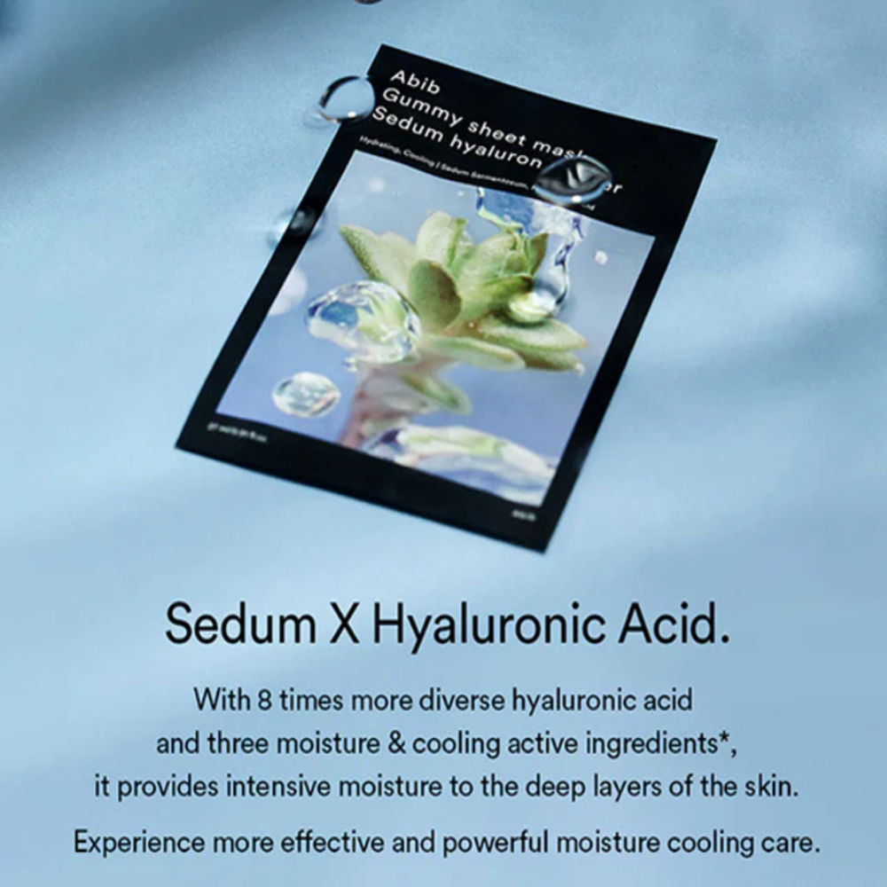 Korean Skincare Abib Gummy Sheet Sedum Hyaluron Sticker 27 ml mit EAN 8809750463736 Koreanische Kosmetik K Beauty