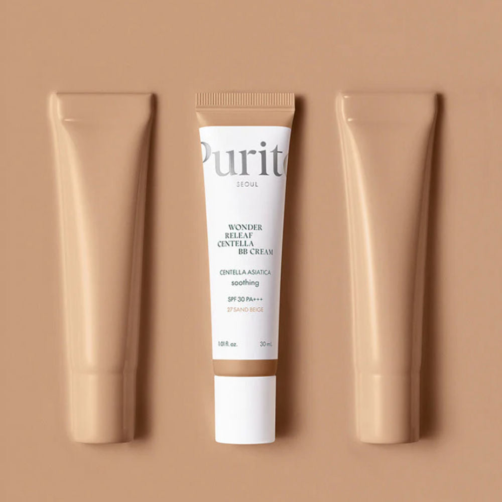 K Beauty Purito Seoul Wonder Releaf Centella BB Cream Sand Beige mit EAN 8809563103713 Koreanische Kosmetik Korean Skincare