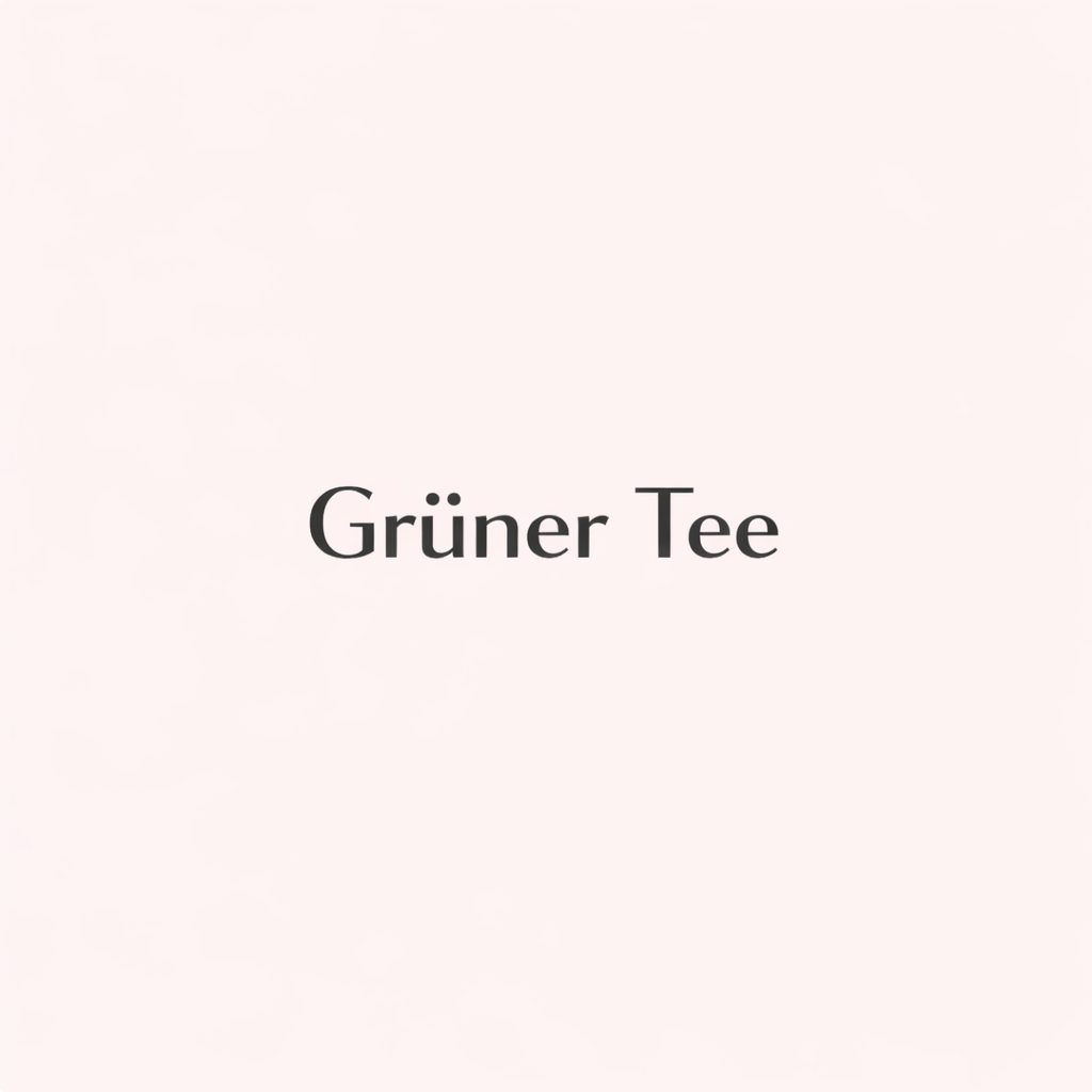Grüner Tee