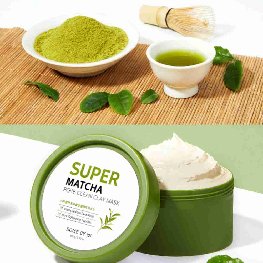 Inhaltsstoffe Korean Skincare SOME BY MI Super Matcha Pore Clean Clay Mask mit EAN 8809647391074 K-Beauty Koreanische Kosmetik