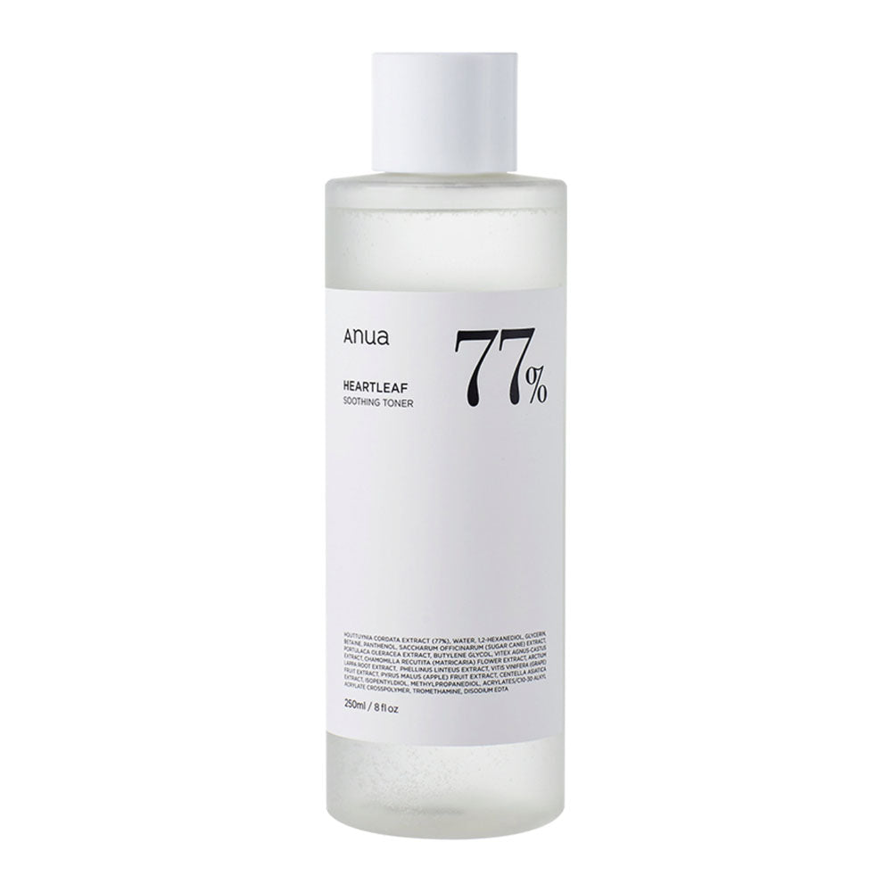 K-Beauty Anua Heartleaf 77 Soothing Toner 250 ml mit EAN 8809640734694 Koreanische Kosmetik Korean Skincare