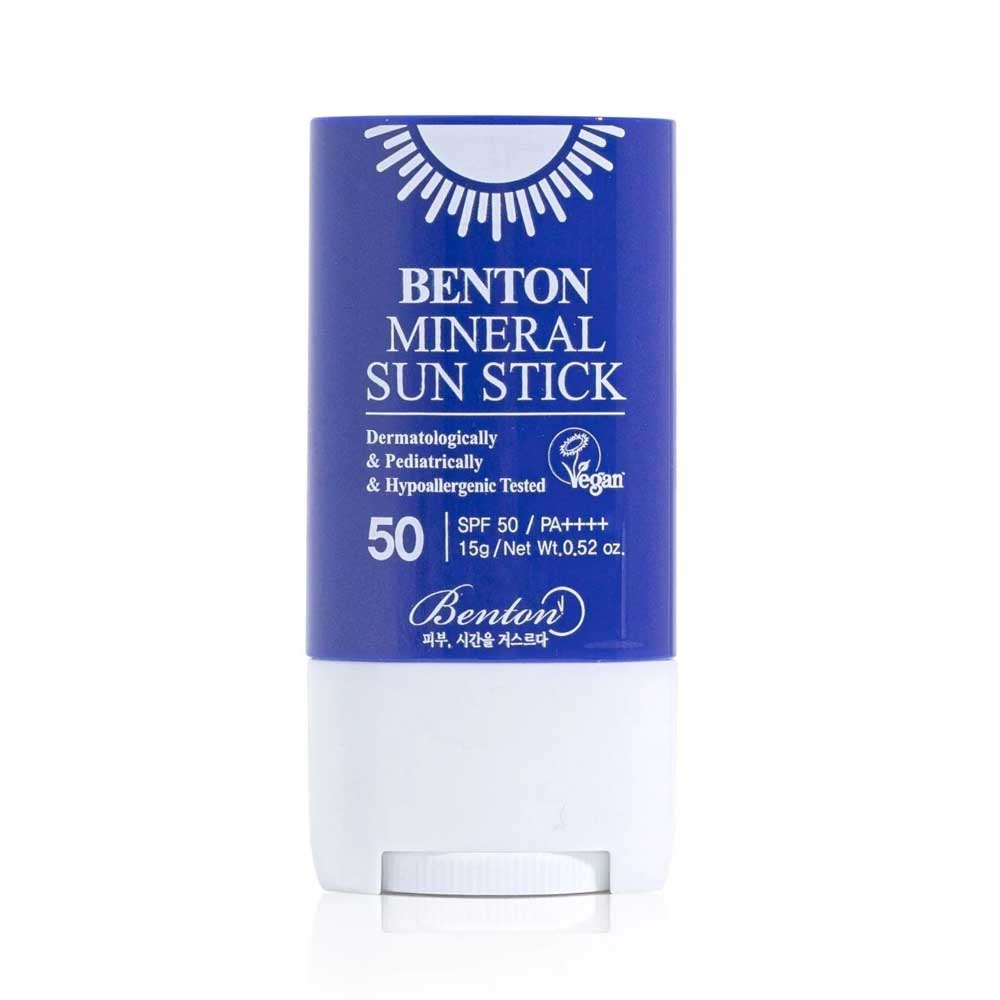 K-Beauty BENTON Mineral Sun Stick SPF50 PA mit EAN 8809 Koreanische Kosmetik Korean Skincare