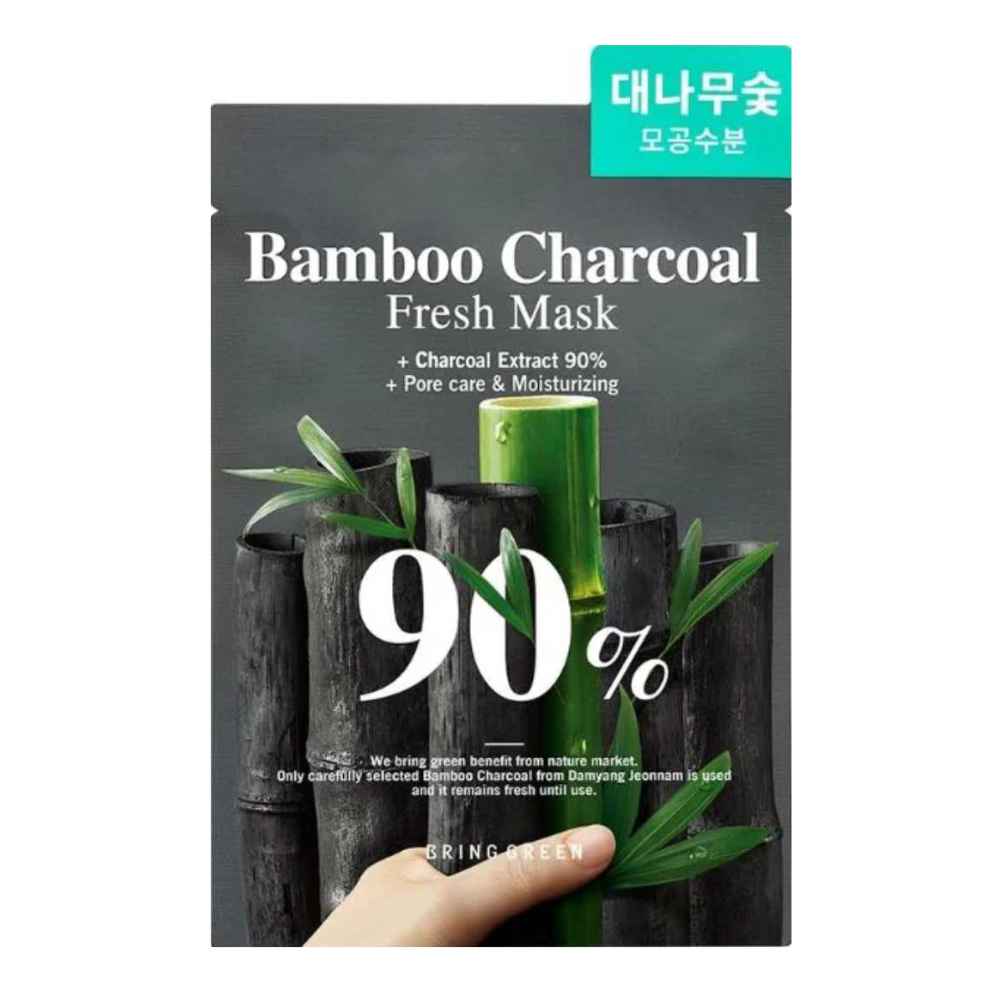 K Beauty Bringgreen Bamboo Charcoal 90 percent Fresh Mask mit EAN 8809614958194 Koreanische Kosmetik Korean Skincare