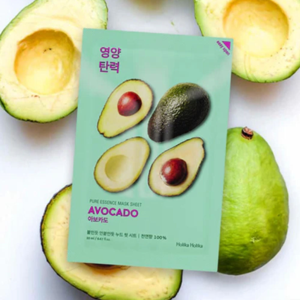 K Beauty Holika Holika Pure Essence Mask Sheet Avacado Mit EAN 8806334368128