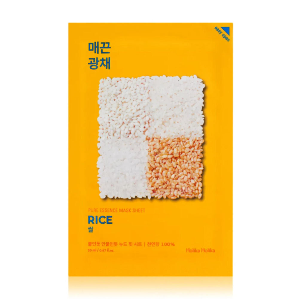 K beauty Holika Holika Pure Essence Mask Sheet Rice 23 ml mit ean 8806334368173