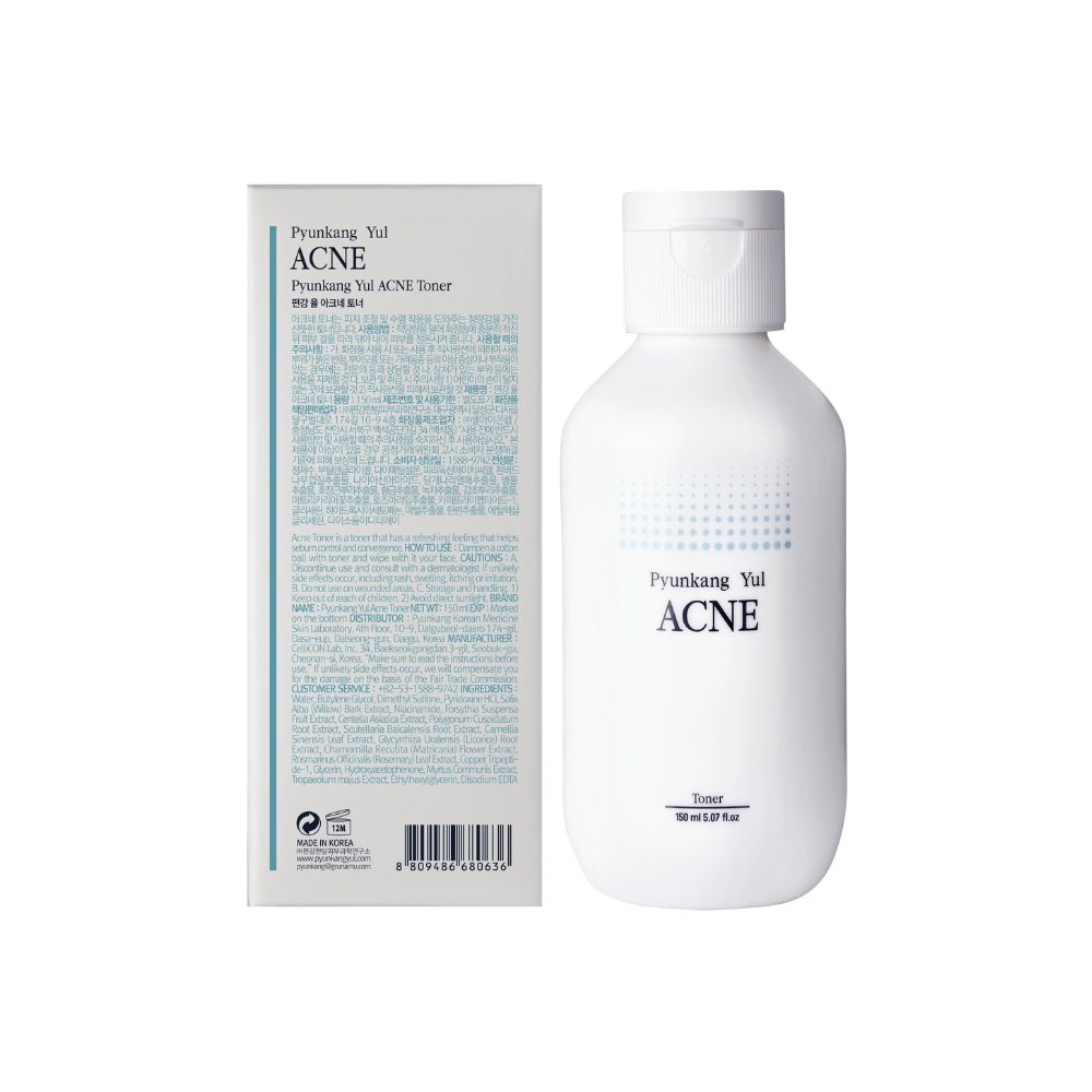 Koreanische Kosmetik Pyunkang Yul ACNE Toner 150 ml EAN 8809486680636 K Beauty Korean Skincare