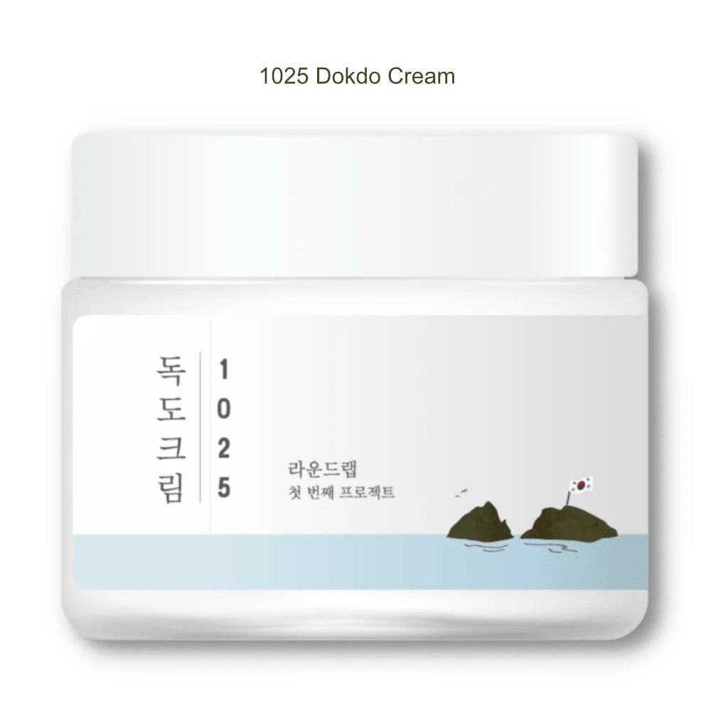 K-Beauty ROUND LAB 1025 Dokdo Cream 80 ml mit EAN 8809738600245 Koreanische Kosmetik Korean Skincare