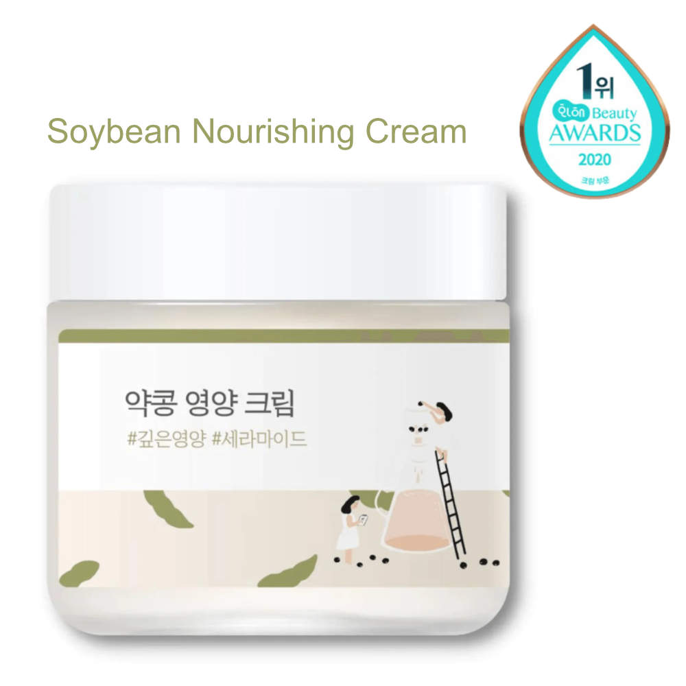 K-Beauty ROUND LAB SOYBEAN NOURISHING CREAM 80ml mit EAN 8809624726417 Koreanische Kosmetik Korean Skincare