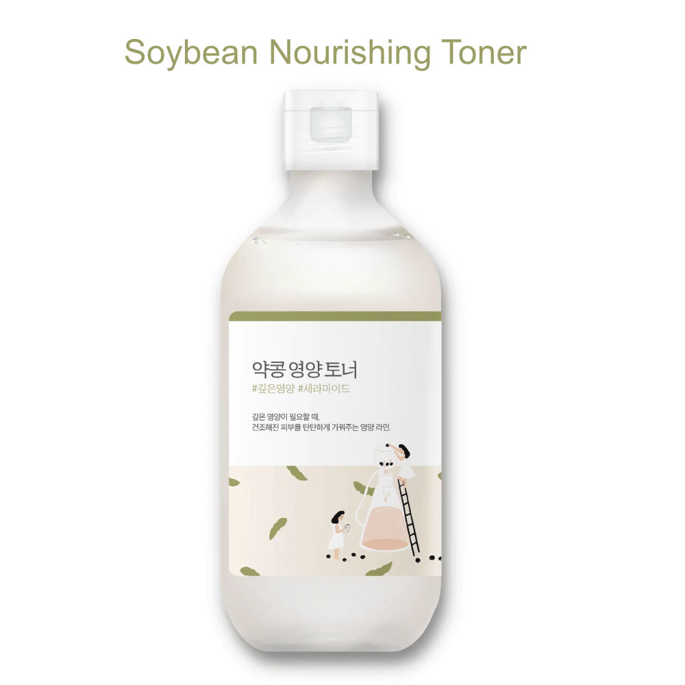 K-Beauty ROUND LAB SOYBEAN NOURISHING TONER 300 ml mit EAN 8809624726370 Koreanische Kosmetik Korean Skincare