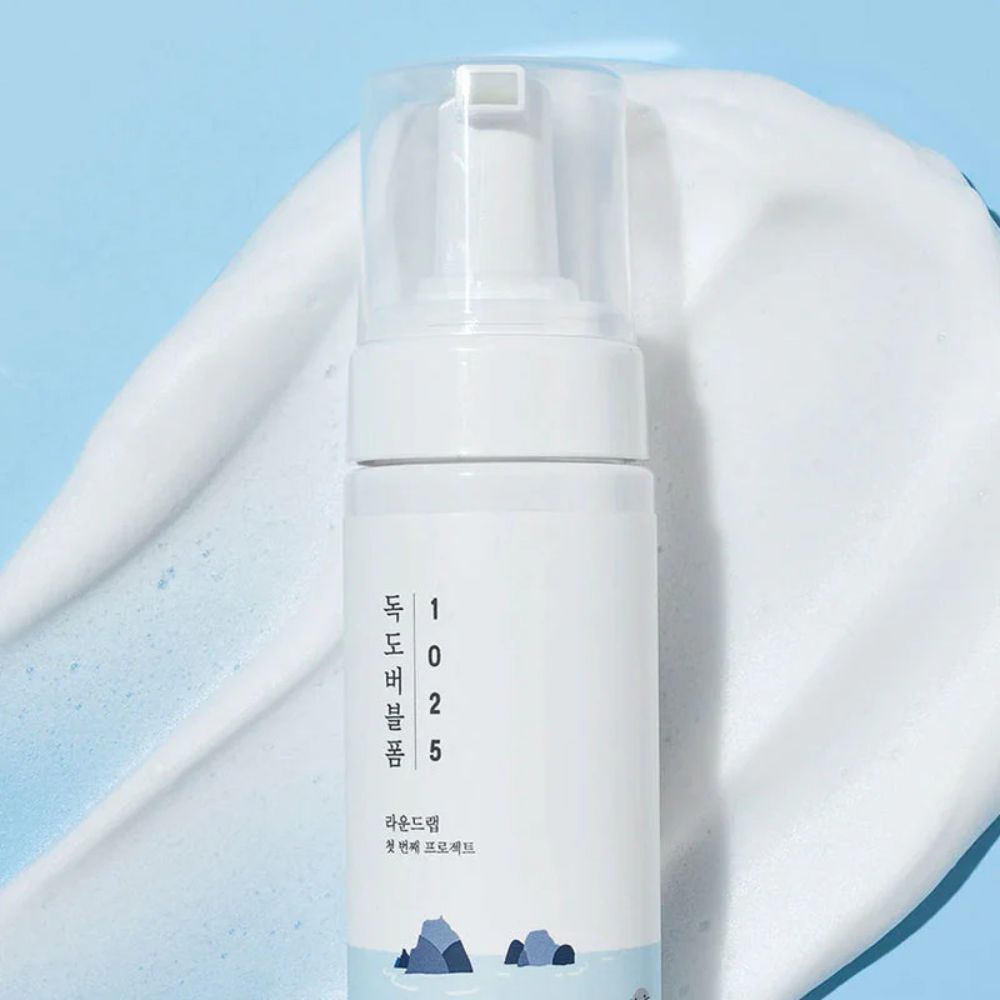 Koreanische Kosmetik Round Lab 1025 Dokdo Bubble Foam 150ml 8809738599044 K Beauty Korean Skincare