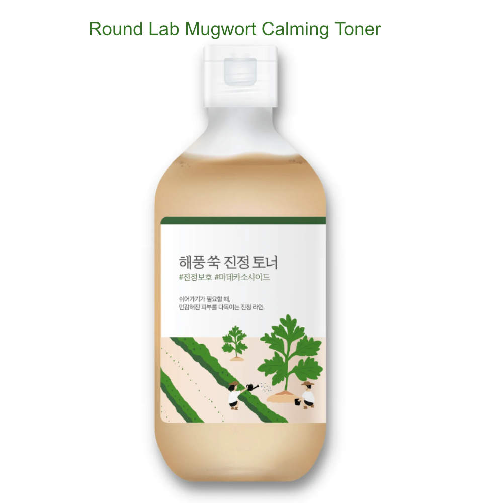 K-Beauty Round Lab Mugwort Calming Toner 300 ml mit EAN 8809738605714 Koreanische Kosmetik Korean Skincare