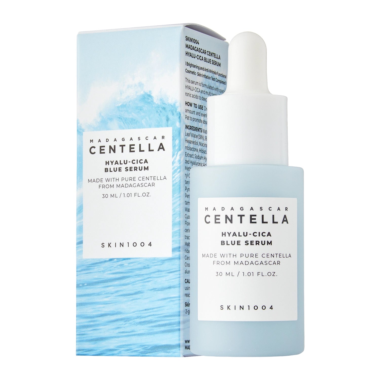 K Beauty SKIN1004 Madagascar Centella Hyalu Cica Blue Serum 50 ml EAN 8809913831099