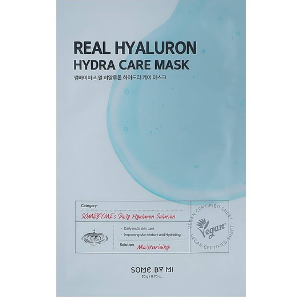 K-Beauty Some By Mi Real Hyaluron Hydra Care Mask mit EAN 8809647391470 Korean Skincare Koranische Kosmetik Gesichtsmaske