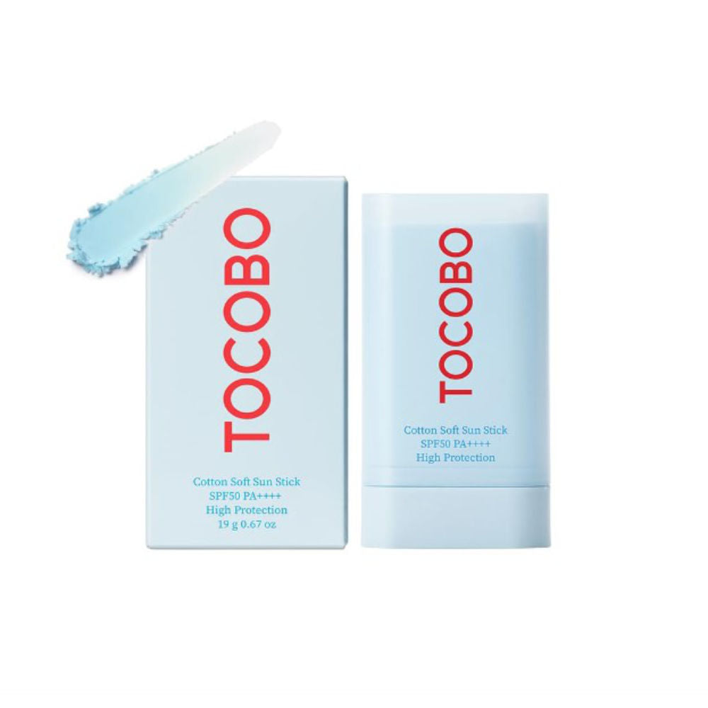 K-Beauty Tocobo Cotton Soft Sun Stick SPF 50 PA 19g mit EAN 8809835060041 Koreanische Kosmetik Korean Skincare