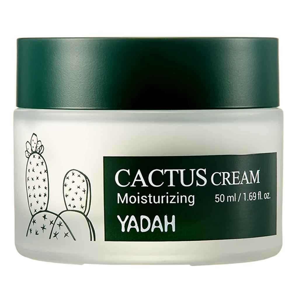 K-Beauty YADAH CACTUS CREAM 50 ml mit EAN 8809340385080 Koreanische Kosmetik Korean Skincare