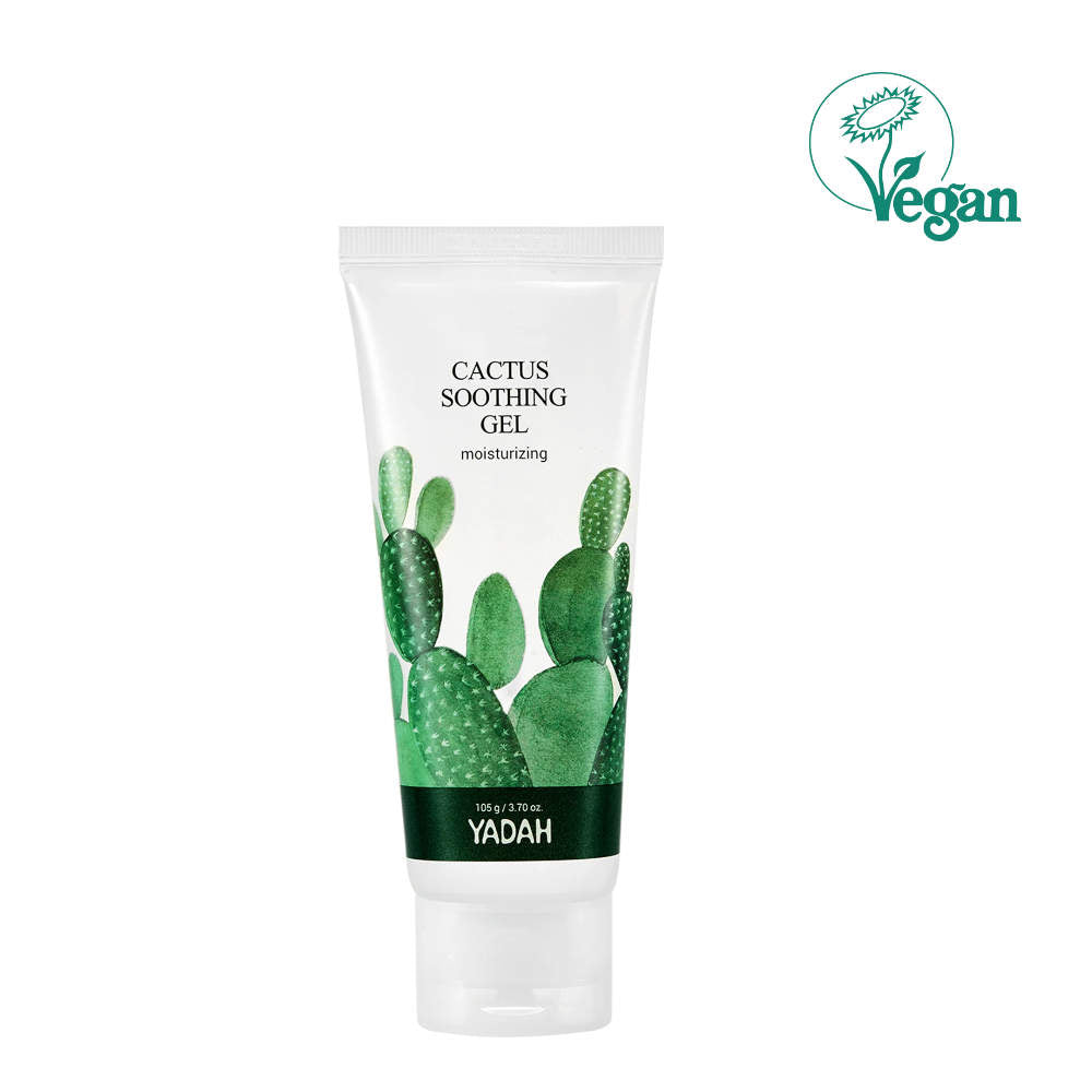 K-Beauty Yadah Cactus Soothig Gel Moisturizing 105 g mit EAN 8809340384960 Koreanische Kosmetik Korean Skincare