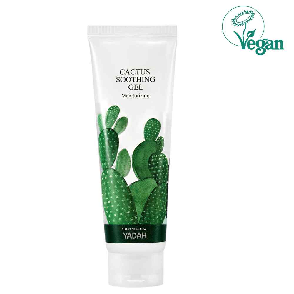 K-Beauty Yadah Cactus Soothing Gel- Moisturizing 250 ml mit EAN 8809340385349 Koreanische Kosmetik Korean Skincare