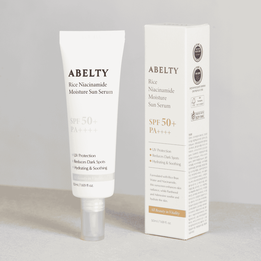 Koreanische Skincare ABELTY Rice Moisture Sun Serum 50 ml mit EAN 8809990866816   K Beauty Korean Skincare 