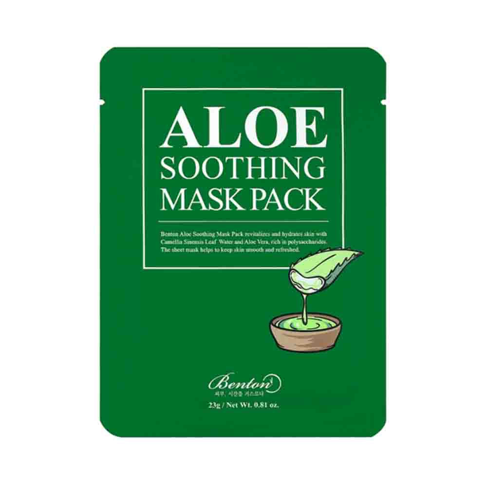 K-beauty Benton Aloe Soothing Mask 23g mit EAN 8809566990334 Koreanische Kosmetik Korean Skincare