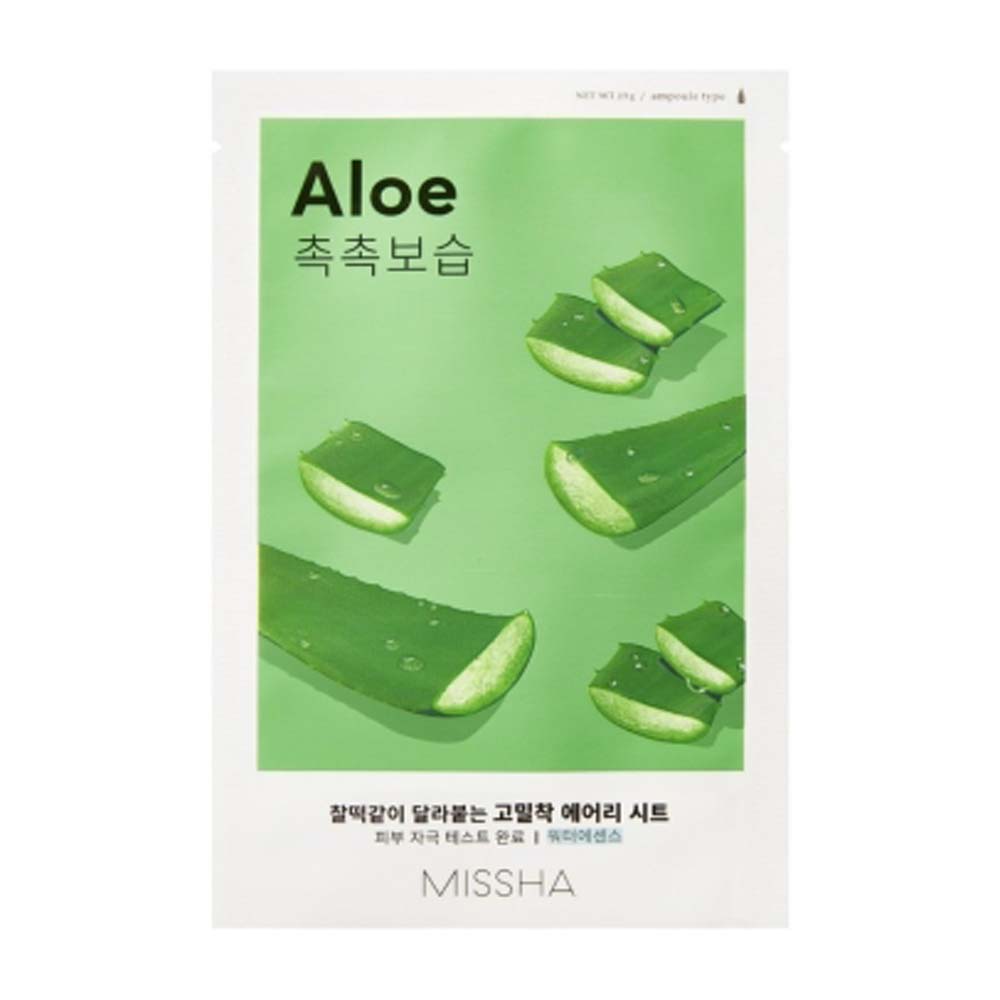 K-Beauty MISSHA Air Fit Sheet Mask Aloe EAN 8809581454743 Koreanische Kosmetik Korean Skincare