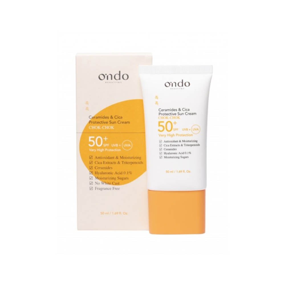 K-Beauty ONDO Ceramides Cica Protective Sun Cream 50 ml EAN 8437016160268 Koreanische Kosmetik Korean Skincare