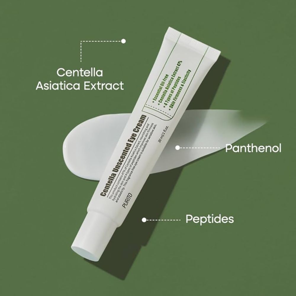 Koreanische Kosmetik Purito Centella Unscented Eye Cream 30 ml EAN 8809563101023 K Beauty Korean Skincare