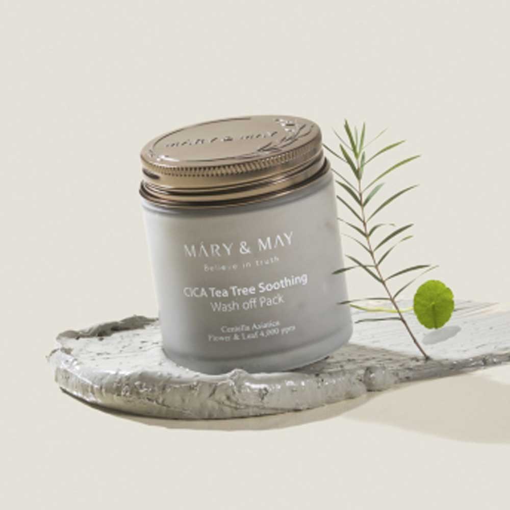 K-Beauty Skincare Mary May CICA Tea Tree Soothing Wash off Pack 125g EAN 8809670681579 Koreanische Kosmetik Korean Skincare