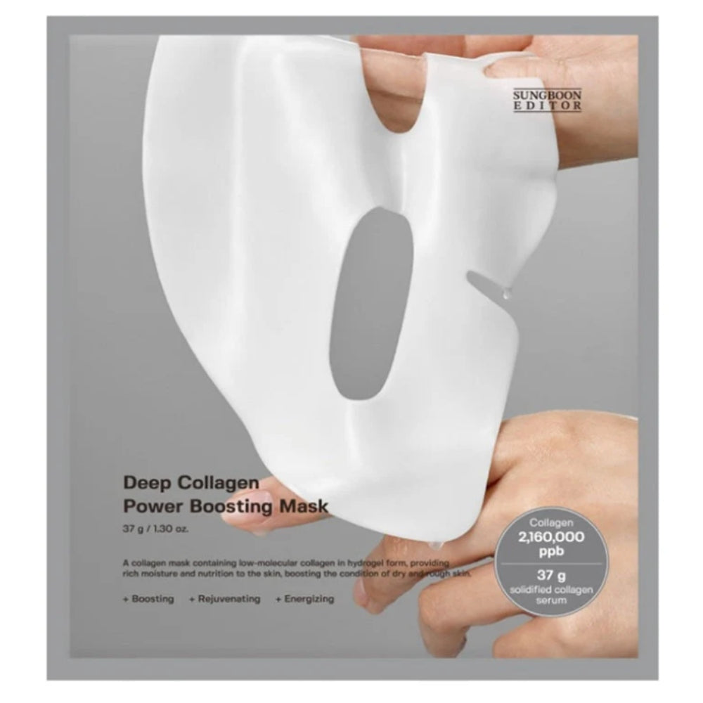 K Beauty Sungboon Editor Deep Collagen Power Boosting Mask 37 g mit EAN 8809684563595 Korean Skincare Koreanische Kosmetik