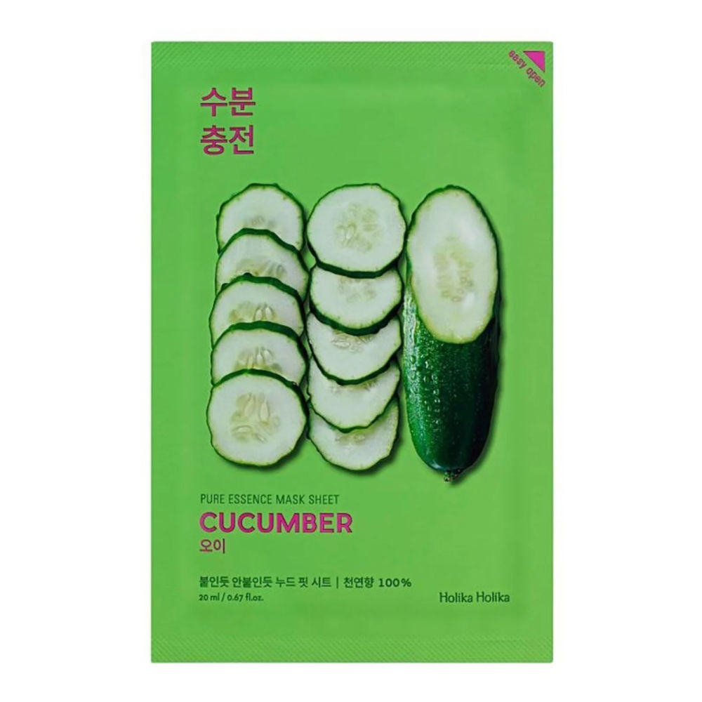 koreanische Kosmetik Holika Holika Pure Essence Mask Sheet Cucumber Mit EAN 8806334368104