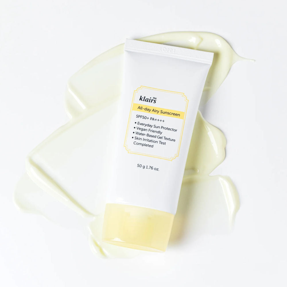 Korean Skincare Klairs All Day Airy Sunscreen 50 g Koreanische Kosmetik K Beauty