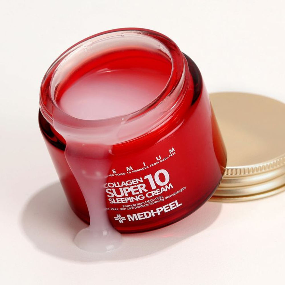 Korean Kosmetik MEDI-PEEL Collagen Super 10 Sleeping Cream 70 ml mit EAN 8809409342382 K-Beauty