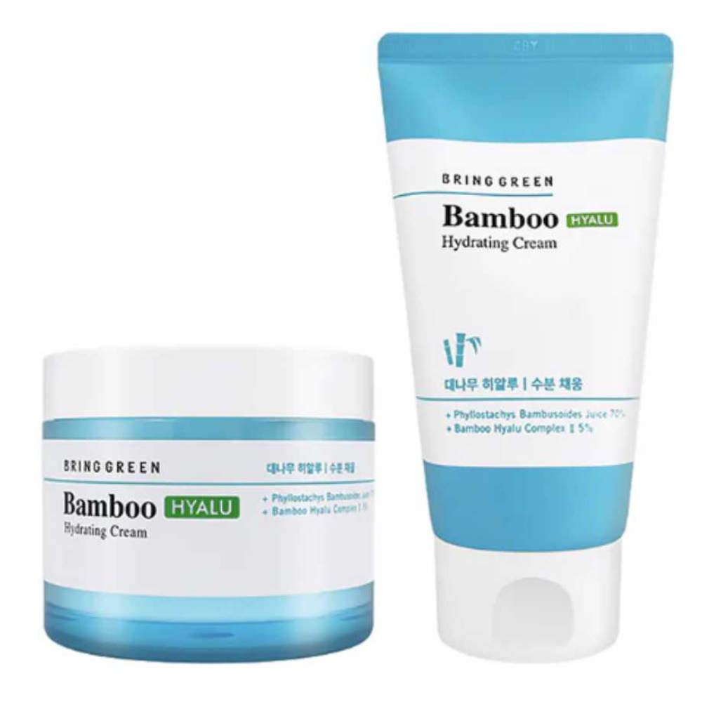 Korean Skincare Bringgreen Bamboo Hyalu Moisture Cream 100 ml mit EAN 8809738590324 Koreanische Kosmetik K-Beauty