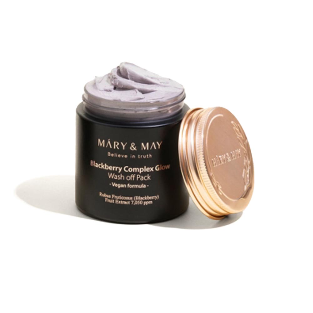 Korean Skincare Mary May Blackberry Complex Glow Washoff Pack 125g mit EAN 8809670682071 K-Beauty Koreanische Kosmetik