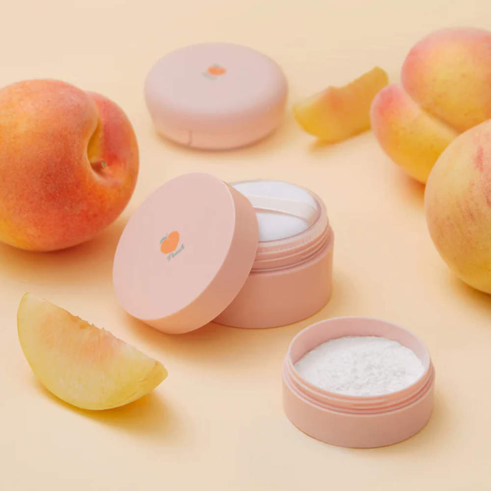 Korean Skincare SKINFOOD Peach Cotton Multi Finish Powder 15g mit EAN 8809511273123 K-Beauty Koreanische Kosmetik