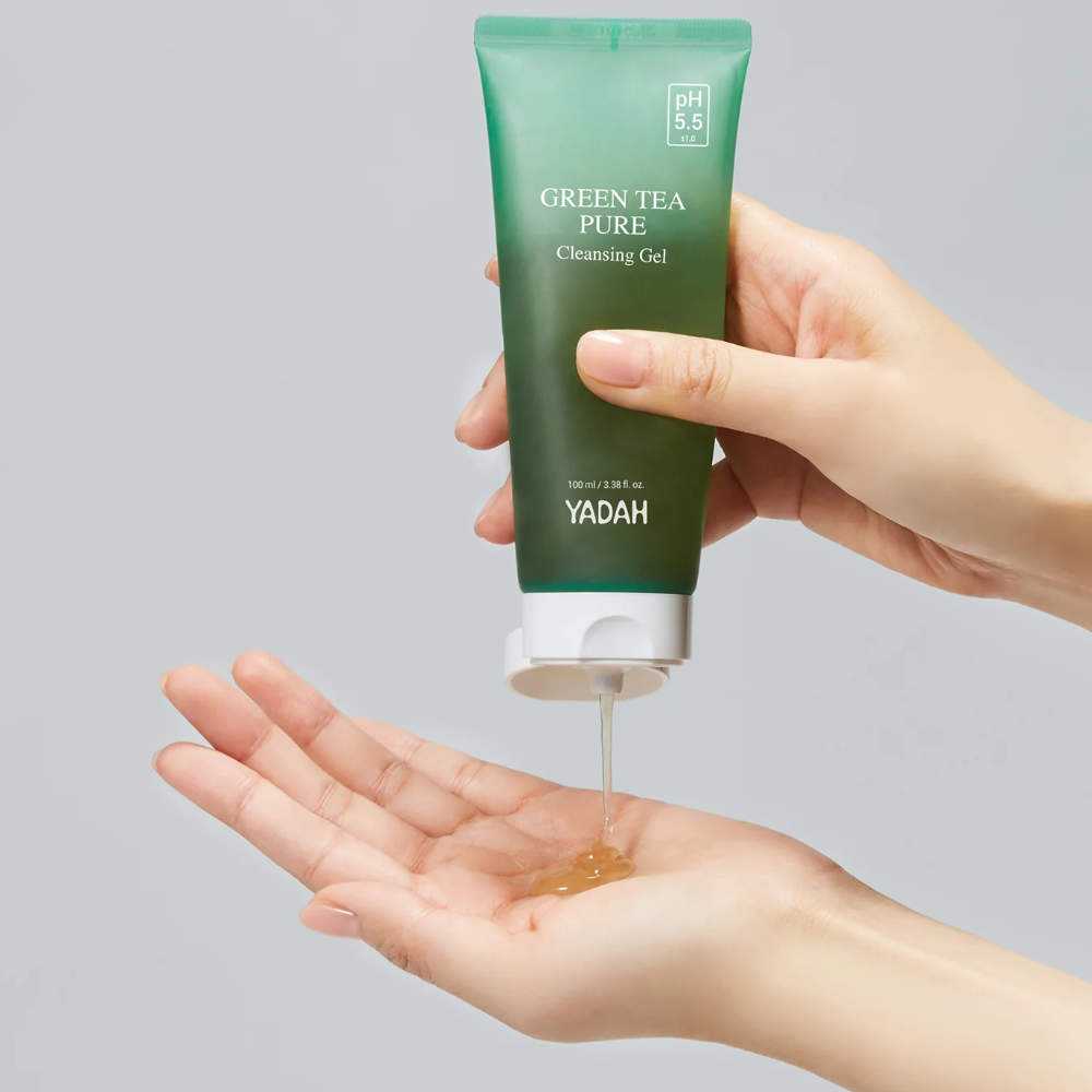 Korean Skincare Yadah Green Tea Pure Cleansing Gel mit EAN 8809340386056 K-Beauty Koreanische Kosmetik