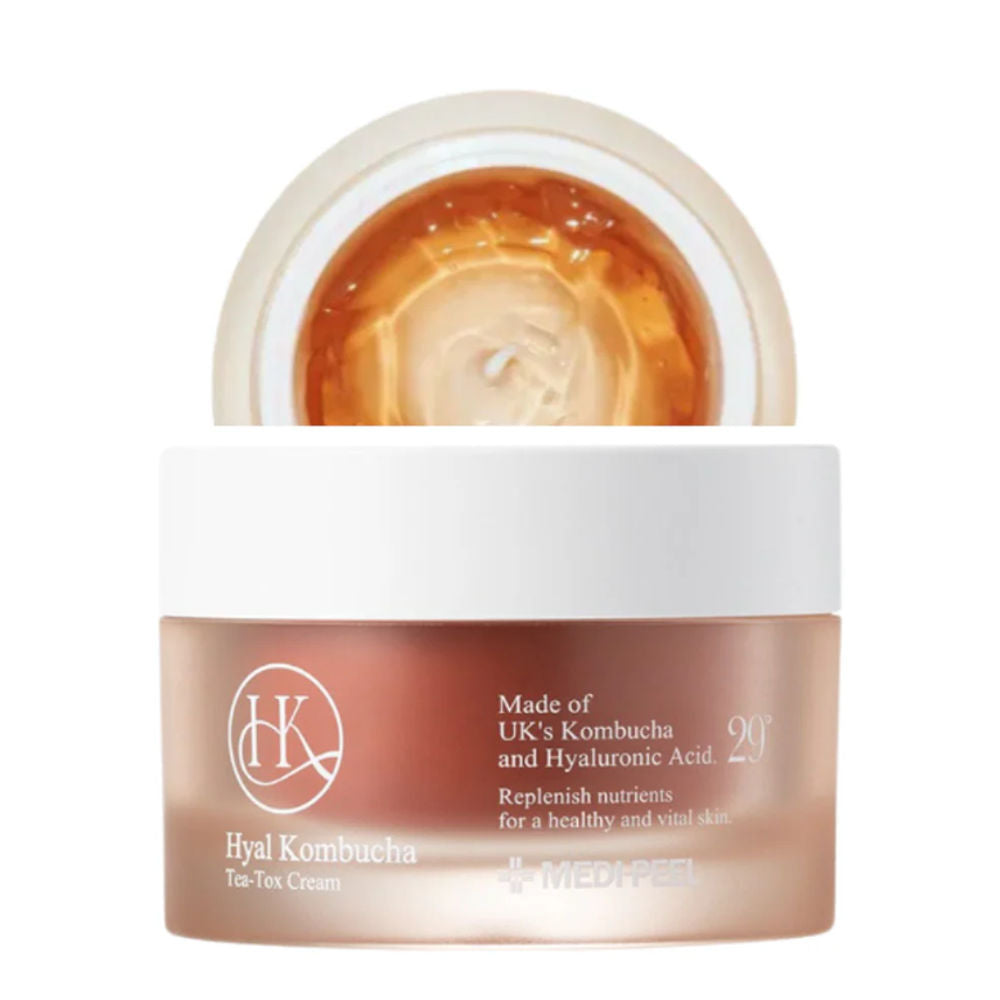 Korean Skincare MEDI PEEL Hyal Kombucha Tea-Tox Cream 50 ml Koreanische Kosmetik K Beauty 