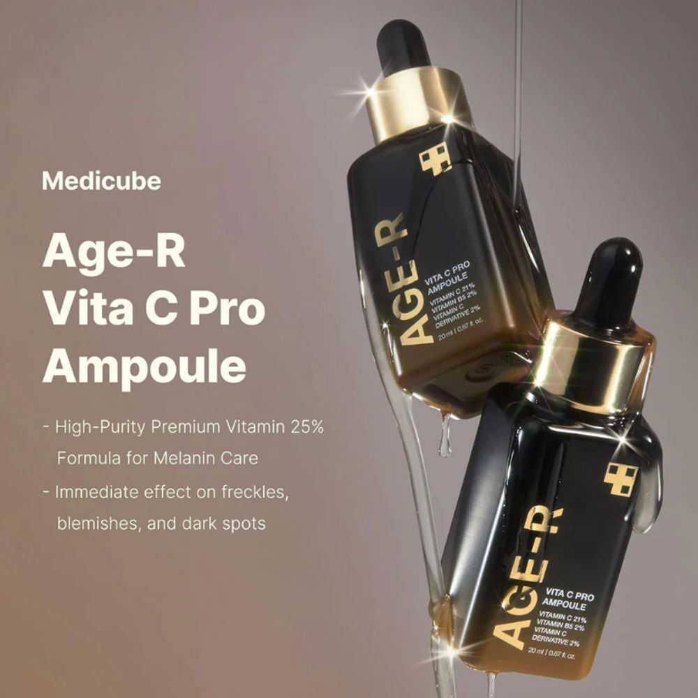 Korean Skincare Medicube Age-R Vita C Pro Ampoule  20 ml Koreanische Kosmetik mit EAN 8800256118946  K Beauty