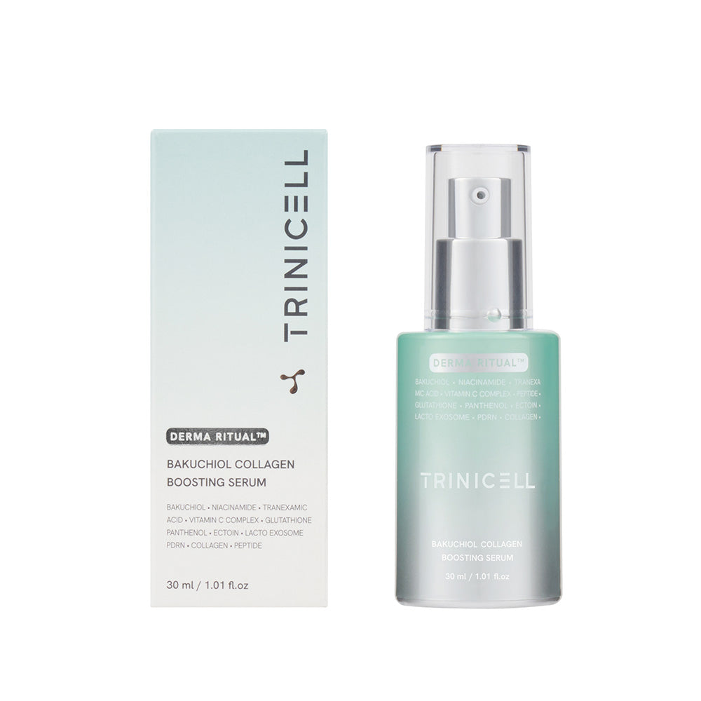 Koreanische Kosmetik TRINICELL DermaRitual Bakuchiol Collagen Boosting Serum 30 ml mit EAN 8800296557507 – K-Beauty Korean Skincare
